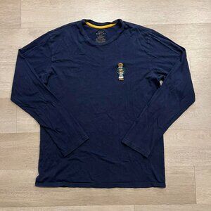 Polo Ralph Lauren Embroidered Bear Long Sleeve Shirt
